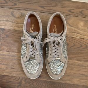Jimmy Choo Sparkle Sneakers size 40 (women’s 10)